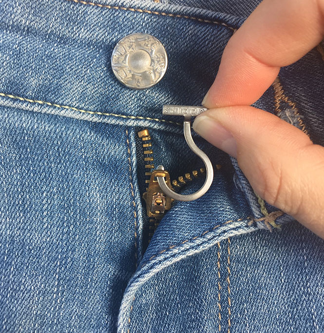 How to Keep the Zipper on Your Jeans From Falling Down